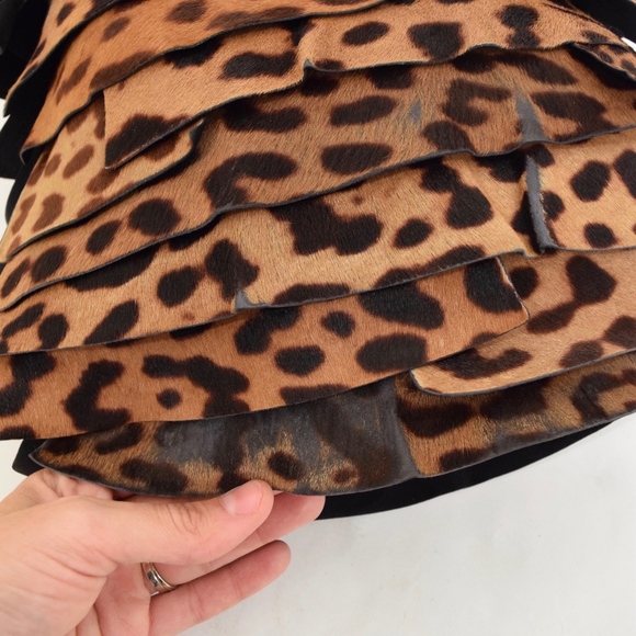 ❌SOLD❌Yves Saint Laurent Leopard Shoulder Bag - Picture 4 of 8